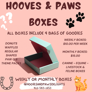 Paws Weekly & Monthly Boxes