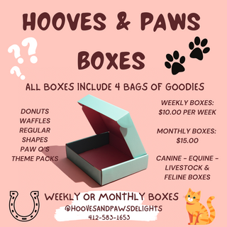 Hooves Weekly & Monthly Boxes