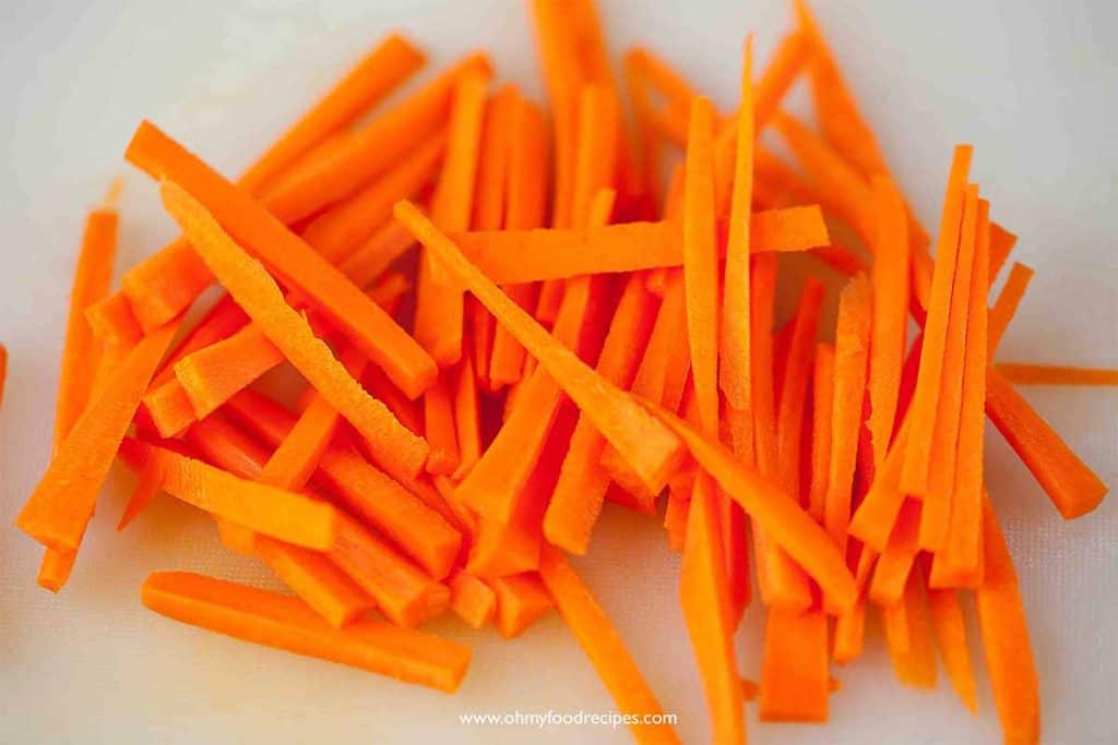 Sliced Carrot 胡萝卜丝 600g Main Image