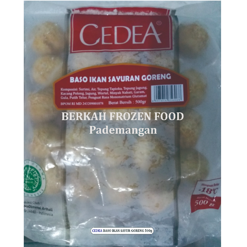 CEDEA BASO IKAN SAYURAN GORENG 500gr Main Image