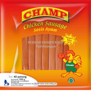 CHAMP SOSIS AYAM 1kg 40s