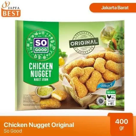 SO GOOD NUGGET AYAM 400gr