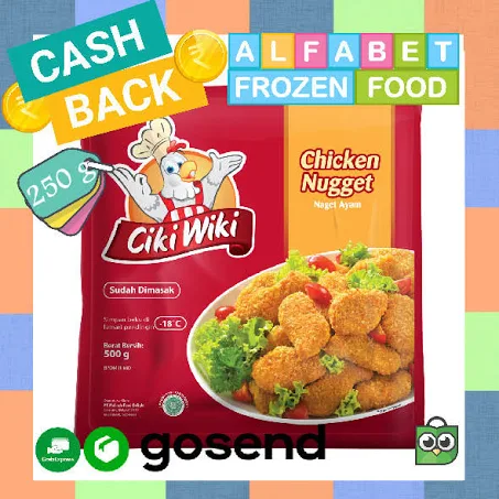 CIKI WIKI NUGGET AYAM ORI 250gr