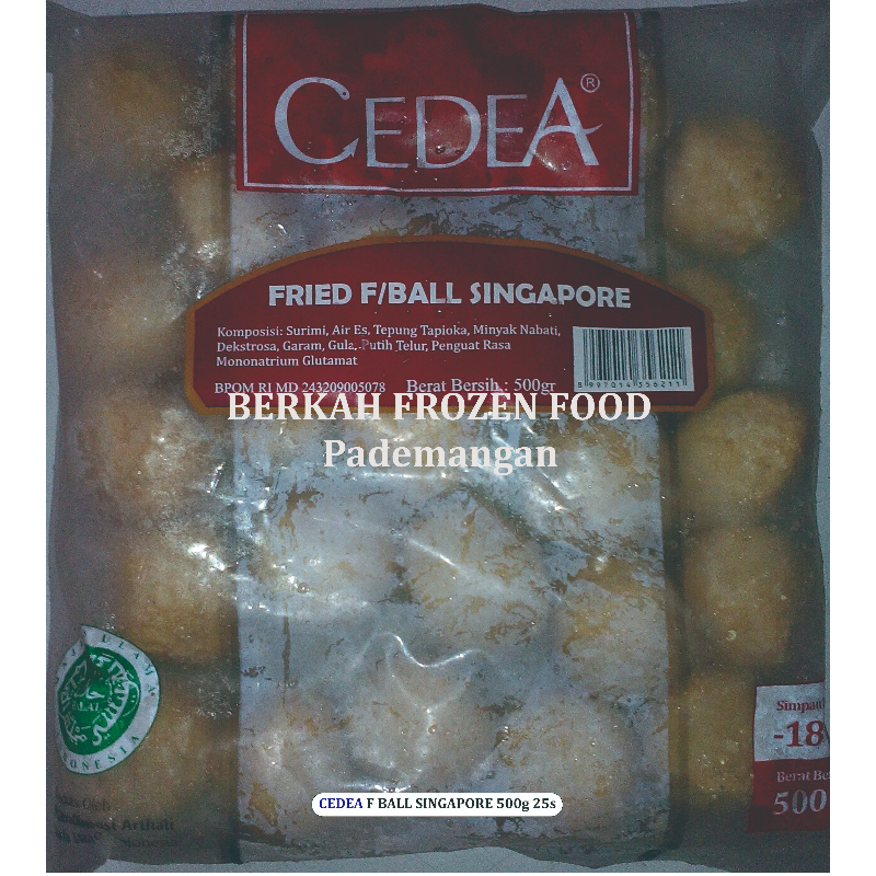 CEDEA FRIED BALL SINGAPORE 500gr Main Image