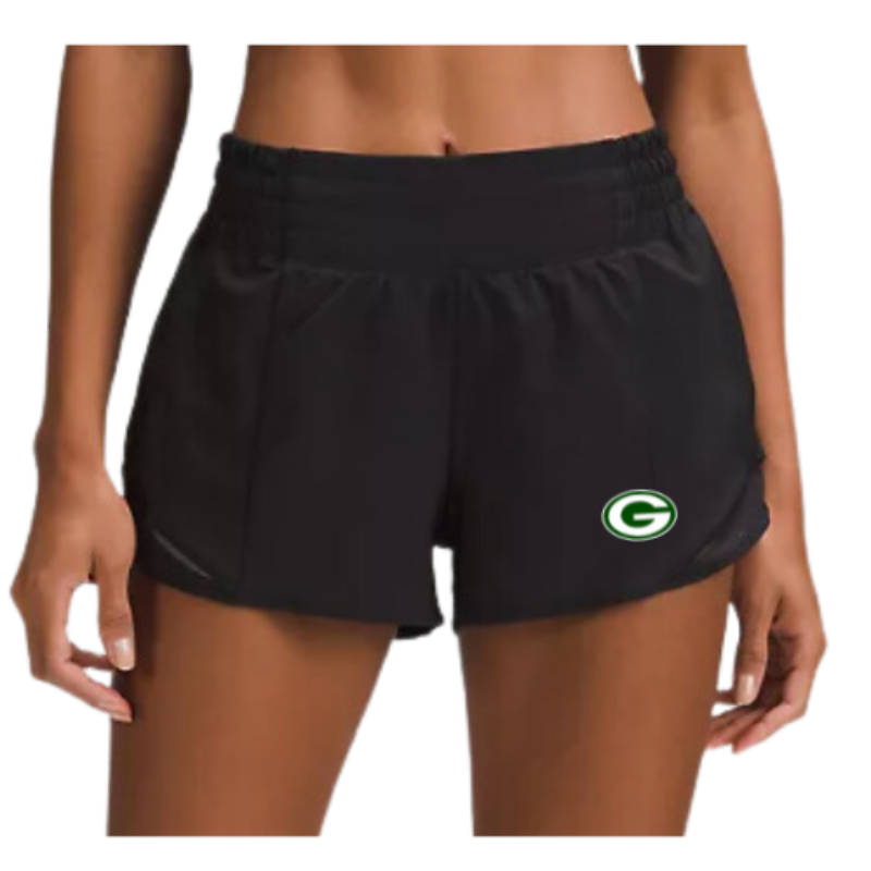 WOMEN'S High Rise Hotty Hot Shorts 2.5" - BLACK