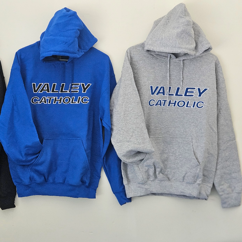 Valley Catholic Tackle Hoodie  (3 color options) - Thumbnail (Preview) 2