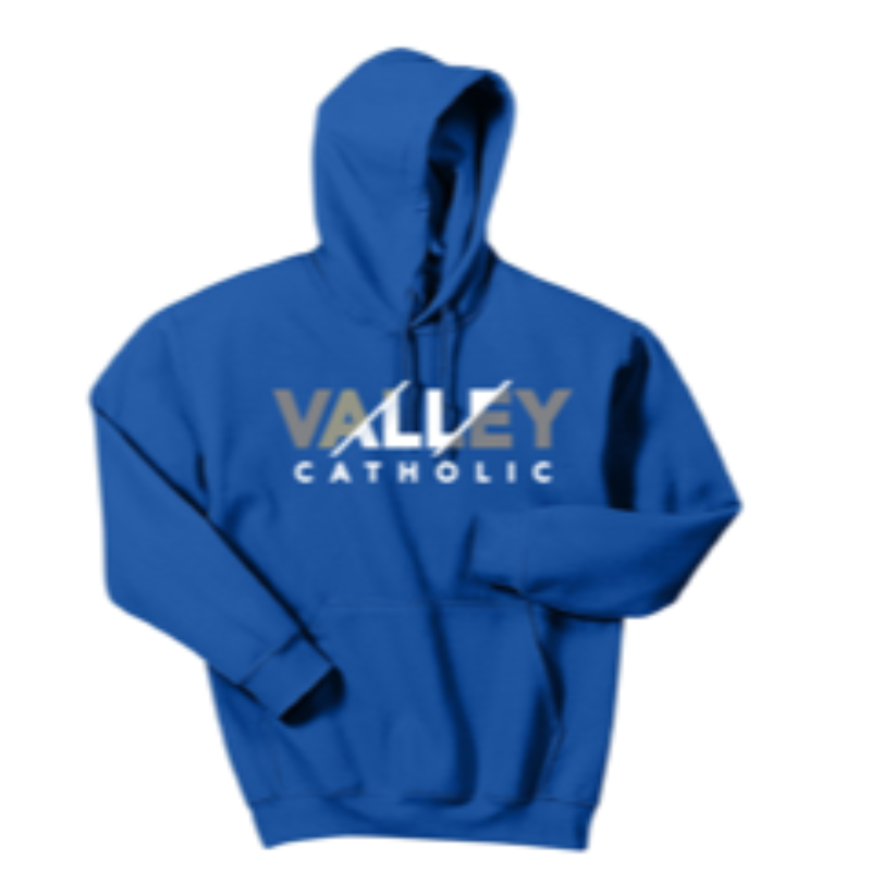 Youth Valley Catholic Slash Hoodie (4 color options)  - Thumbnail (Preview) 3