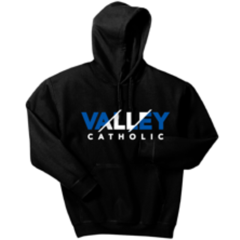 Youth Valley Catholic Slash Hoodie (4 color options)  - Thumbnail (Preview) 2