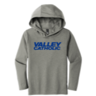 Youth Valley Hooded Long Sleeve Tee (4 color options)