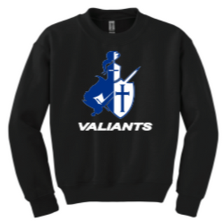 Youth Valiant Crewneck Sweatshirt (3 color options) - Thumbnail 3