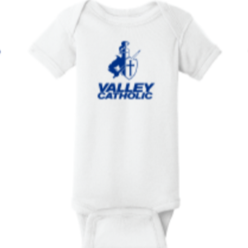 Littlest Valiant Onesie (4 color options) - Thumbnail (Preview) 3