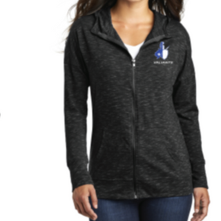 Women's Lightweight Full Zip Hoodie (2 color options) - Thumbnail 2