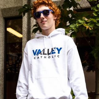 Valley Catholic Slash Hoodie (4 color options) 