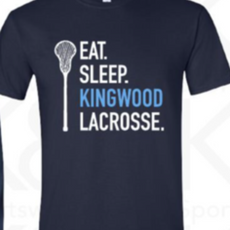 EAT/SLEEP - T-Shirt ( BLUE Kingwood) Main Image