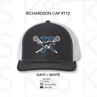KYLAX  LOGO - Navy  Hat w/ white patch