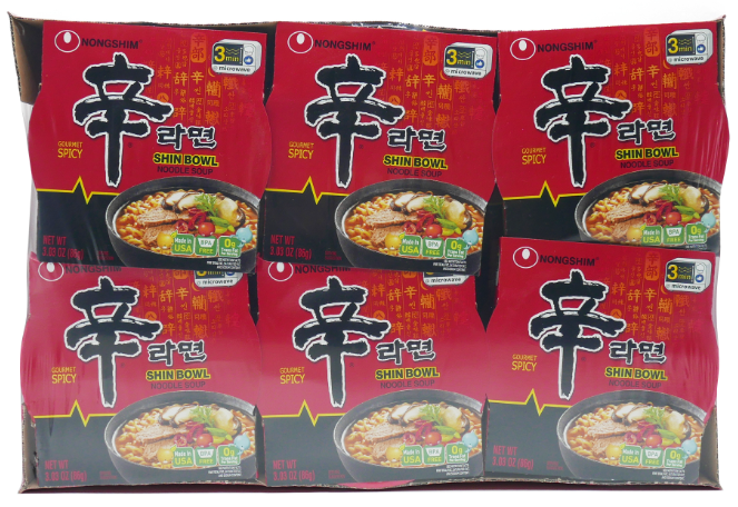 Shin ramen bowl (12 pzas)