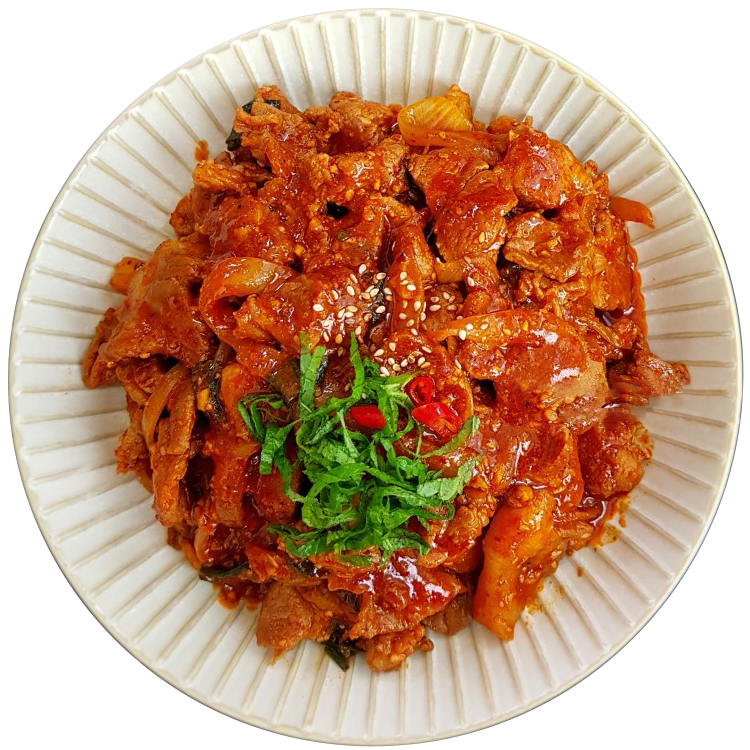 **Jeyukbokkum 350g (1 porción)