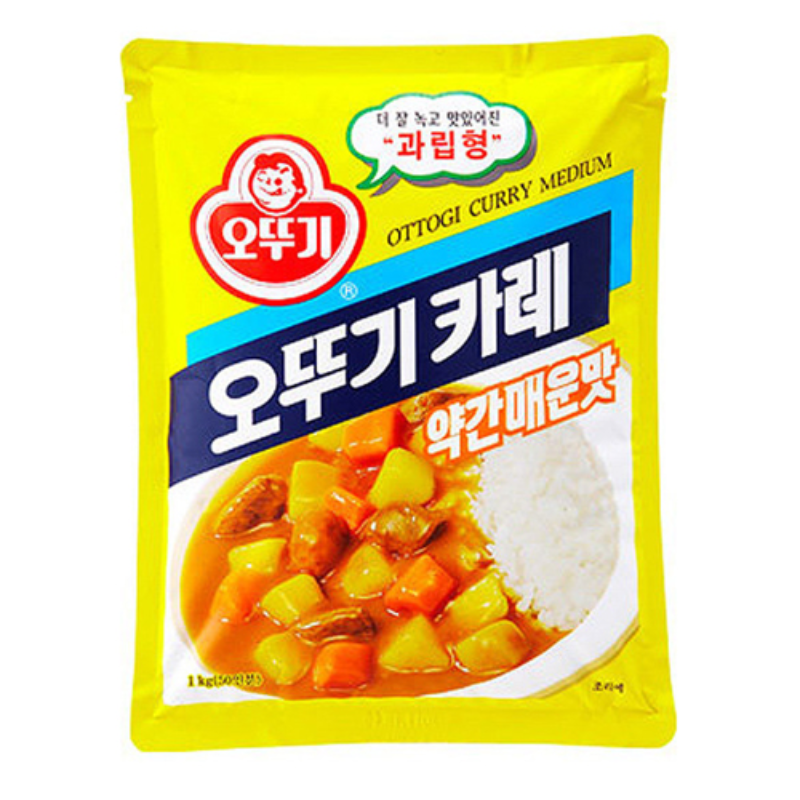 오뚜기 카레 약간 매운맛 1kg