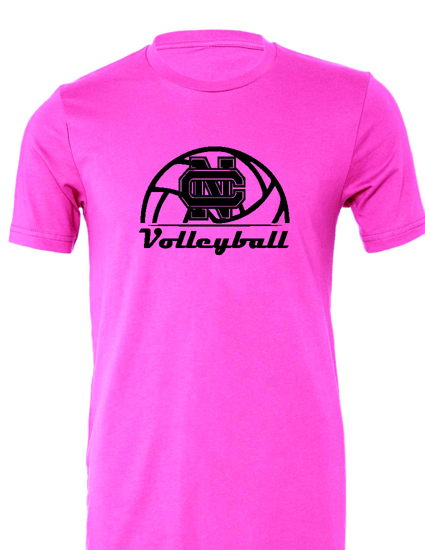 Pink T-shirt Black Font