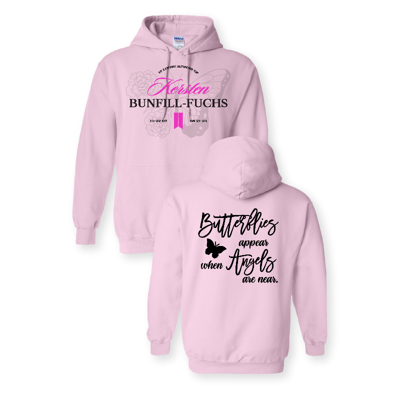 Gildan 18500B Youth Hoodie - Light Pink