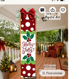 Grinch mad porch sign