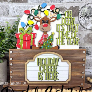 Interchangeable Christmas Deer
