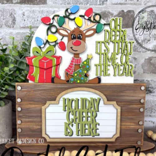 Interchangeable Christmas Deer