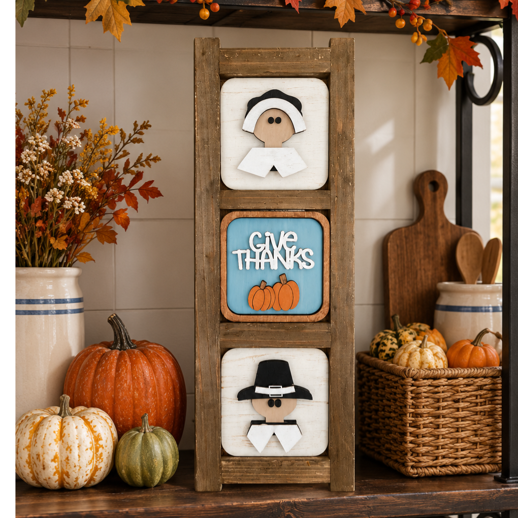 Pilgrims- Give Thanks Insert Set