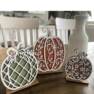Decorative Pumpkin Set