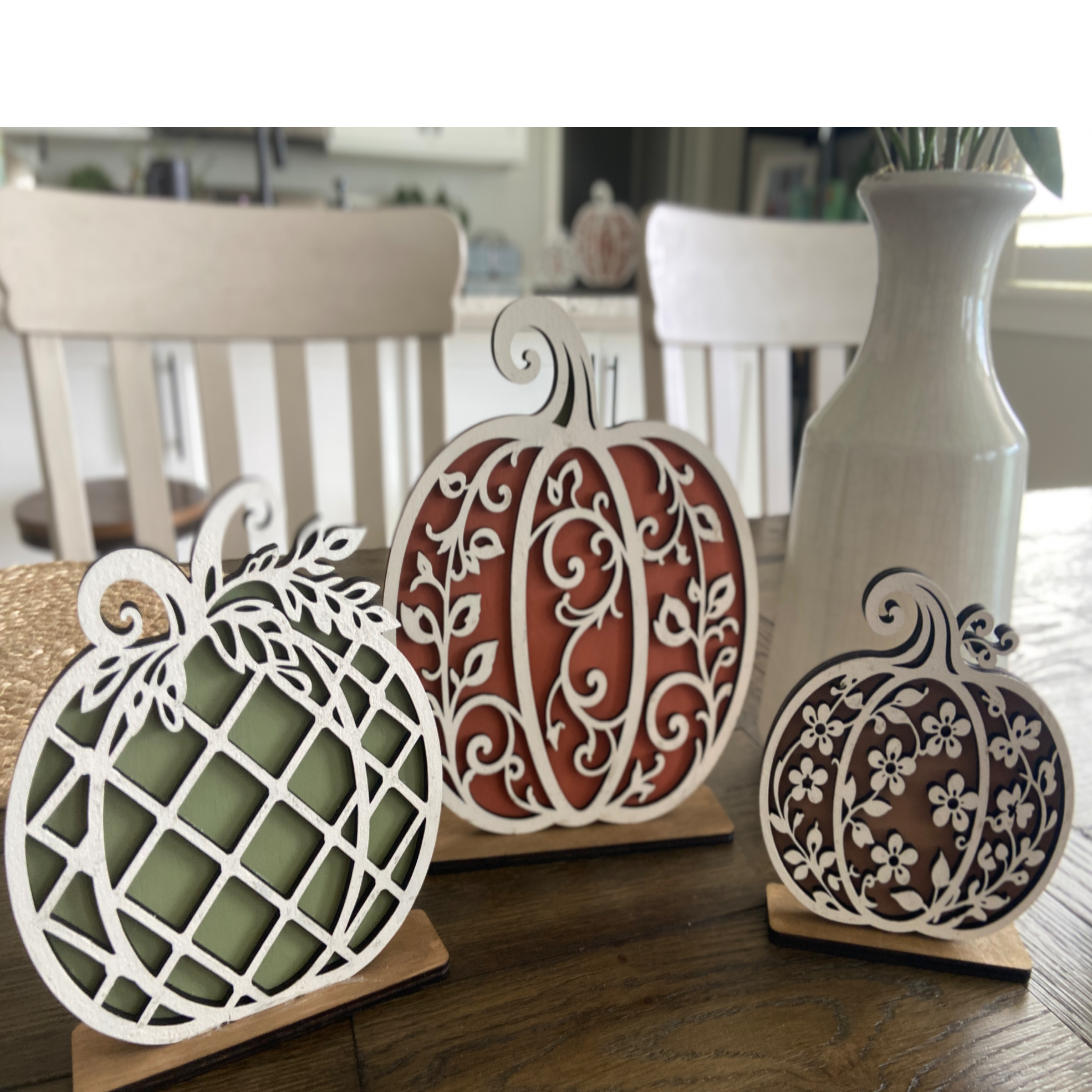 Decorative Pumpkin Set