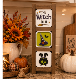 The Witch is in Ladder Insert set (Ladder sold separately)