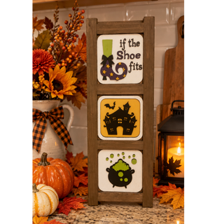 "IF the Shoe Fits" Ladder Insert set (Ladder sold separately)
