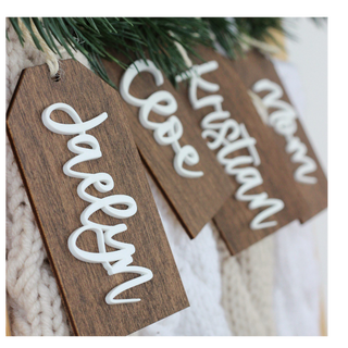 Stocking Name Tags 