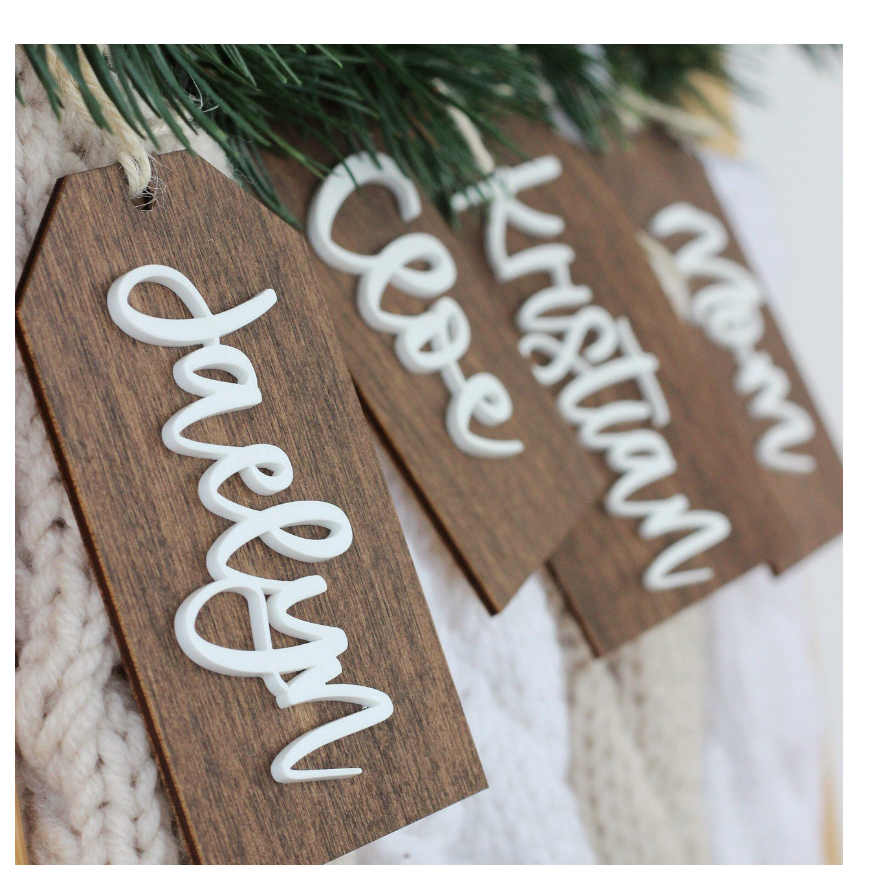 Stocking Name Tags 