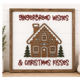 Gingerbread Wishes & Kisses House