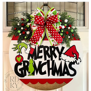 Merry Grinchmas Sign