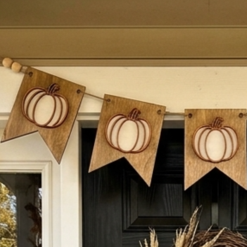 Pumpkin Garland