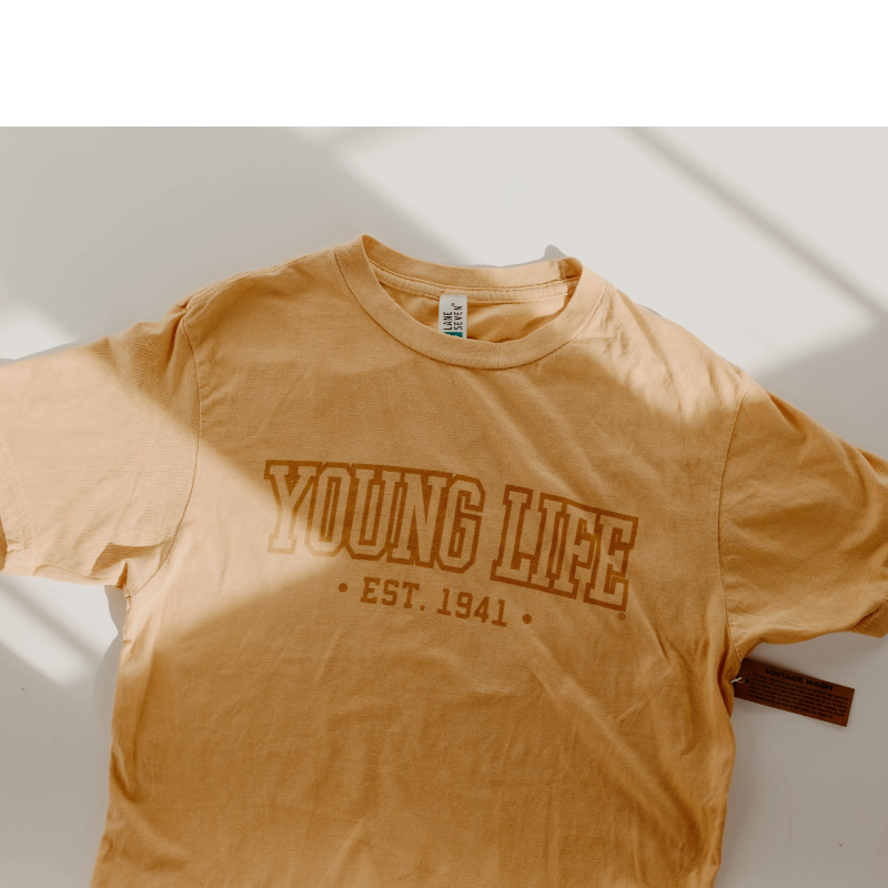 Young Life Tee (Yellow) Main Image