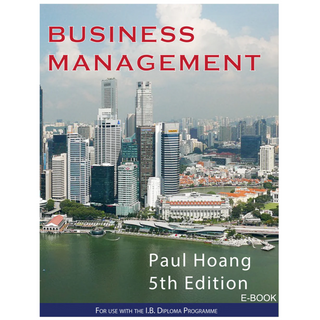 IB Business Management, (5th Ed) (ebook) ISBN:9781921917868