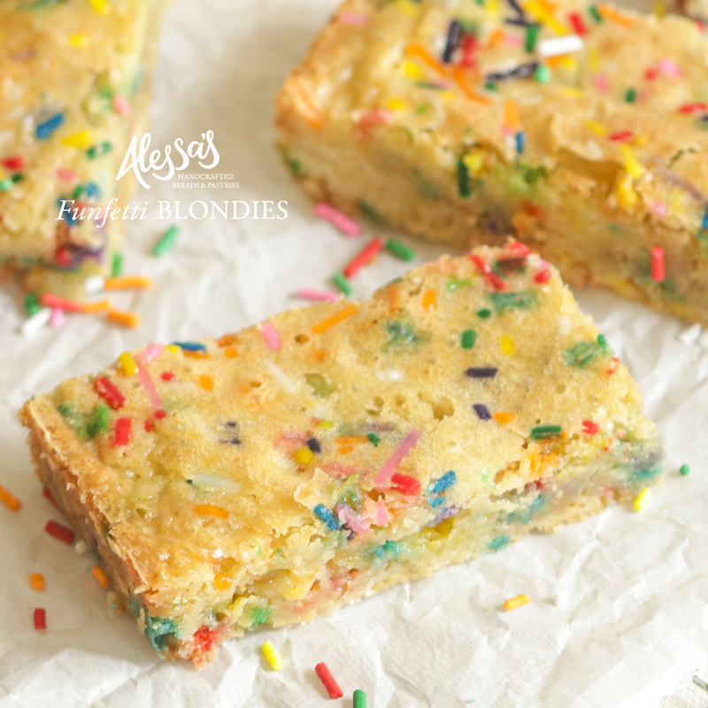 Funfetti Blondies Box of 18