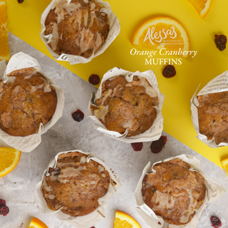 Orange Cranberry Muffins Box of 12