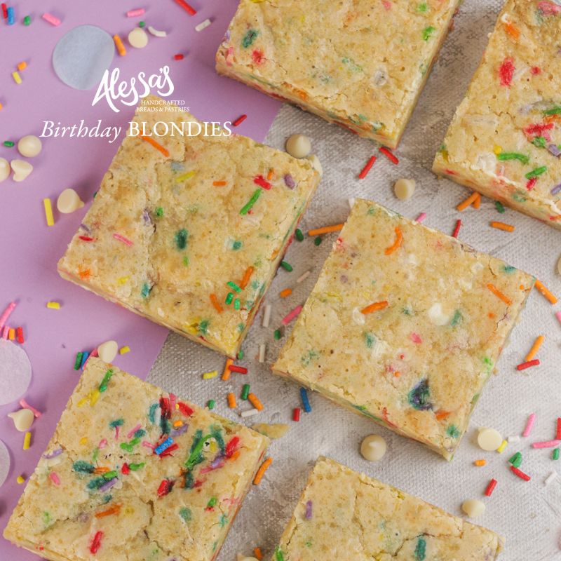 Birthday Blondies Box of 12