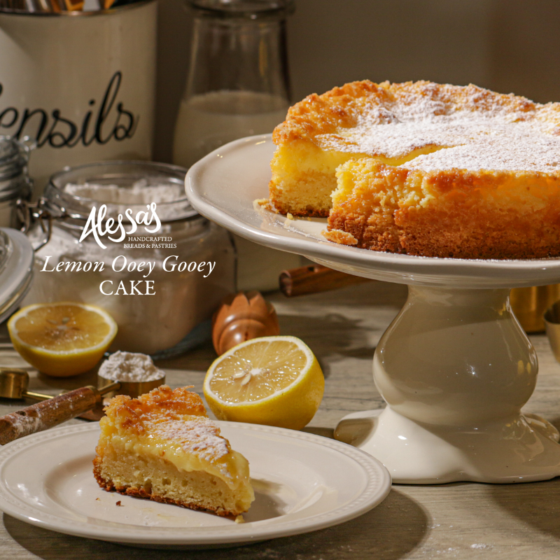 Lemon Ooey Gooey Cake Main Image