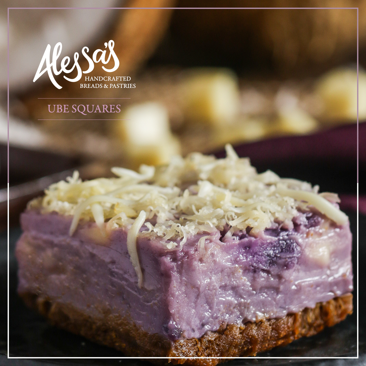 Ube Squares Box of 12
