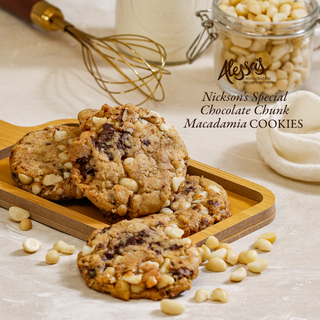 Nickson's Special Chocolate Chunk Macadamia Cookies Box of 12