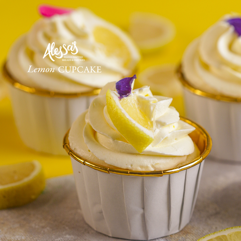 Lemon Cupcake Box of 12 Main Image