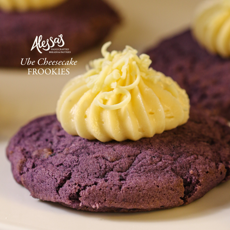 Ube Cheesecake Frookies (One Dozen)