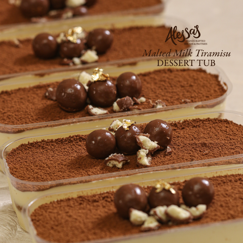 Malted Milk Tiramisu Tubs Box of 3