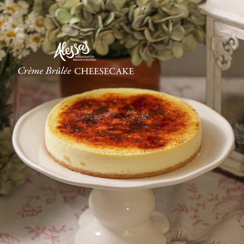 Crème Brûlée Cheesecake Main Image