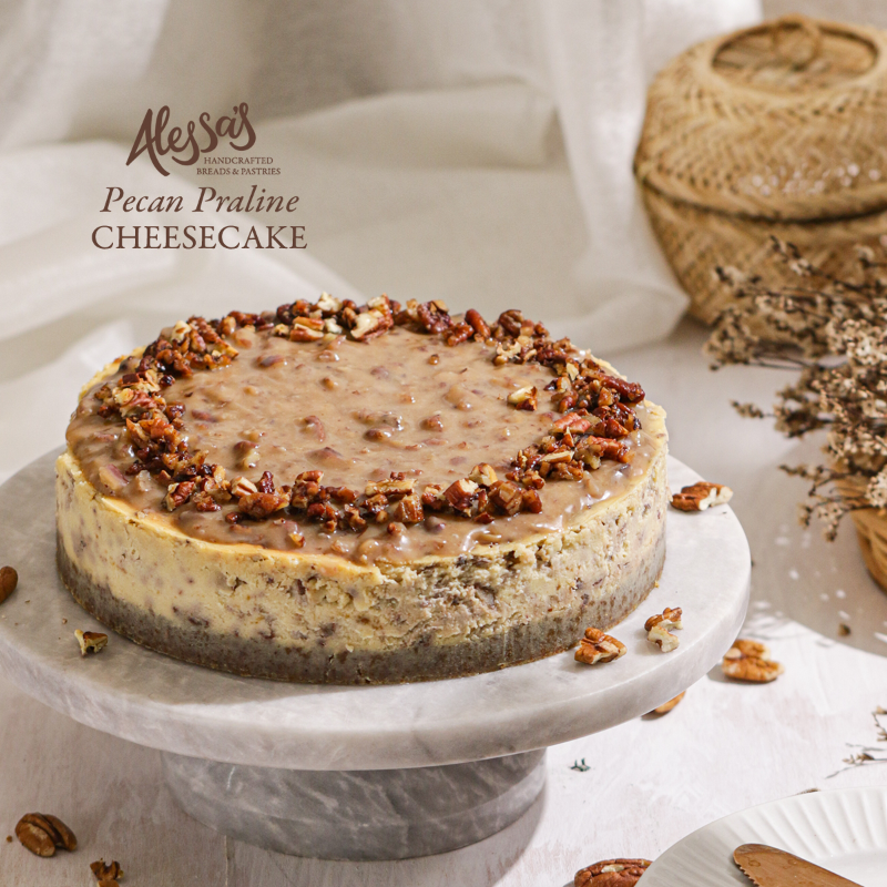 Pecan Praline Cheesecake